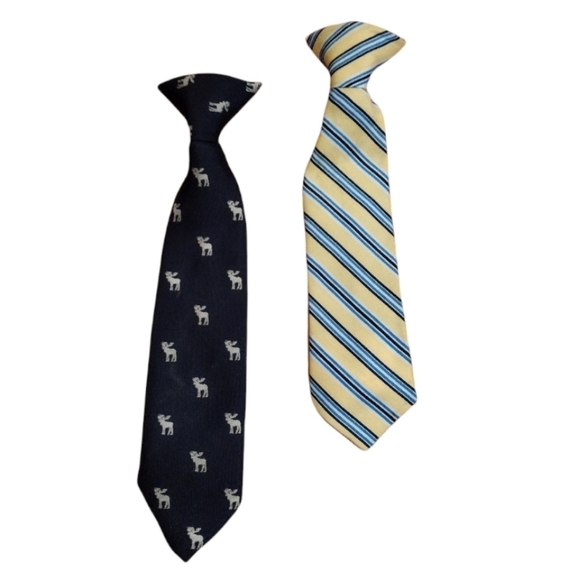 2 children's clip on neck ties - Picture 1 of 12
